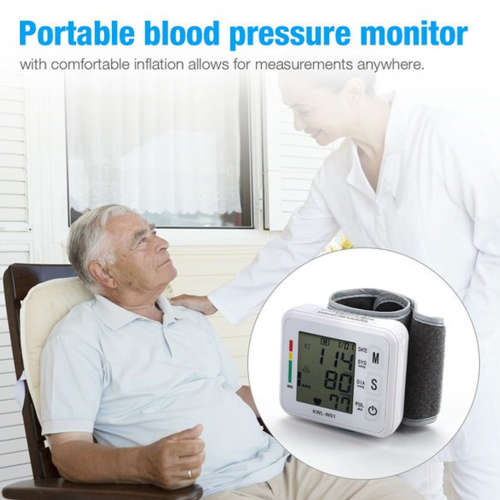 Intelligent Electronic Sphygmom Wrist Blood Pressure Monitor