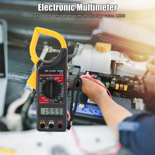 Clamp Meter Digital Multifunction Burn-proof Ammeter Clamp Meter Universal Meter Multimeter Clamp Me