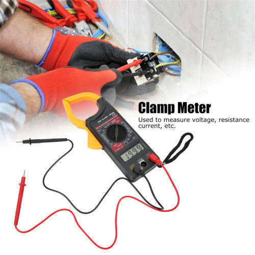 Clamp Meter Digital Multifunction Burn-proof Ammeter Clamp Meter Universal Meter Multimeter Clamp Me