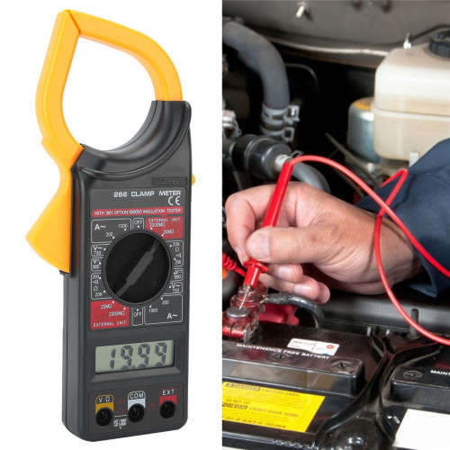 Clamp Meter Digital Multifunction Burn-proof Ammeter Clamp Meter Universal Meter Multimeter Clamp Me