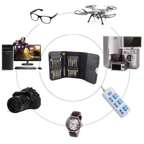 Mini Precision Screwdriver Set 25 in 1 Tool Kit Repair for iPhone Camera Watch