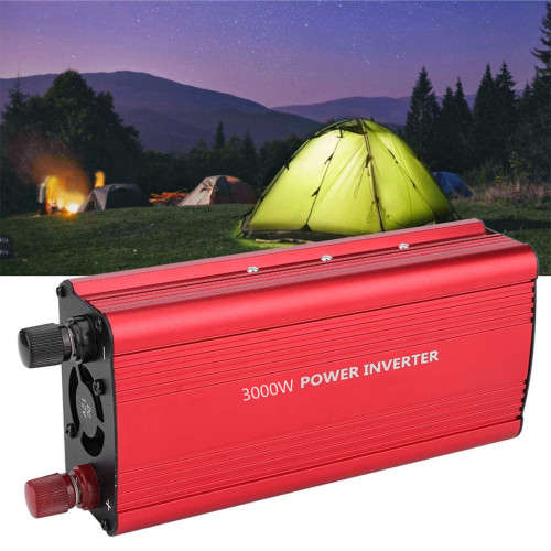 Power Inverter3000W Voltage Converter Red