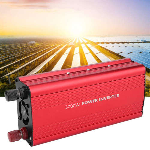 Power Inverter3000W Voltage Converter Red