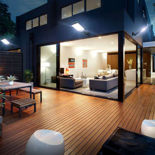 Outdoor solar street light 60LED landscape light waterproof street light with remote control