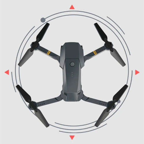 HD Camera UAV Foldable RC Quadcopter APP Control
