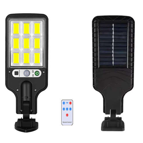 108COB Solar Street Light Outdoor Garden Wall Mounted Motion Sensor Light