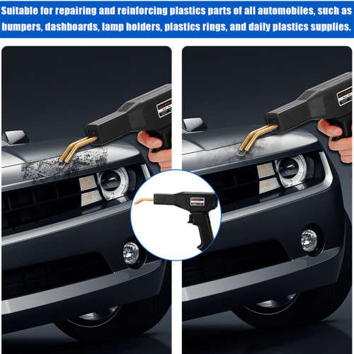 Plastic Repair Machine Welding Heat Gun with Staples & Carry Case