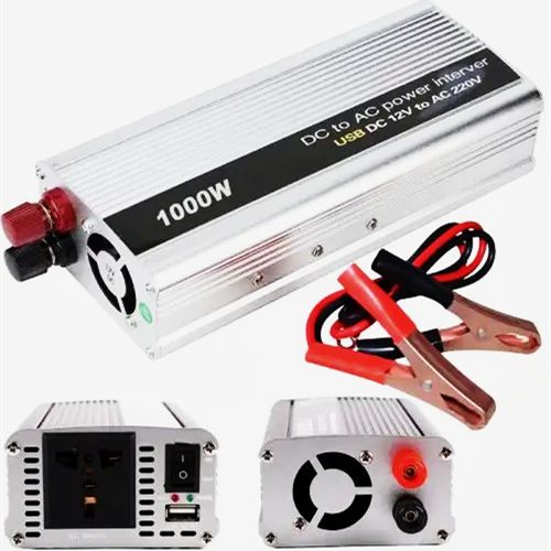 Vehicle Power Inverter DC12V to AC220V Portable 1000W Home Power Inverter 1000W