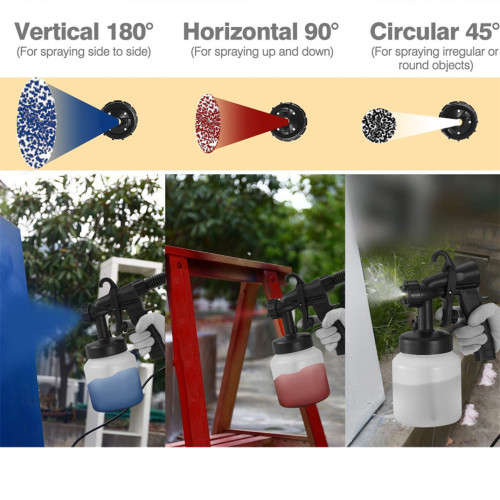 Paint Zoom Spray Gun Portable Painting Machine Home Tool Airless Sprayer