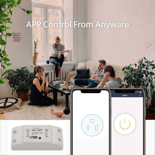 Smart Home Wireless Wifi Switch Smart Home Wireless Automatic Switch Circuit Breaker