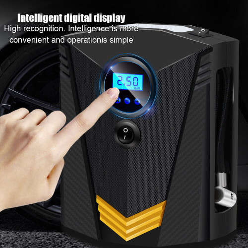 12V Electric Car Tire Air Pump Digital Portable Tire Air Compressor
