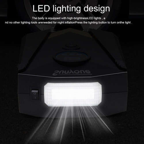 12V Electric Car Tire Air Pump Digital Portable Tire Air Compressor