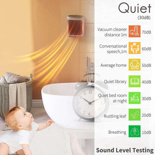 800W Heater Handheld Wall Mounted Electric Stove With Remote Control