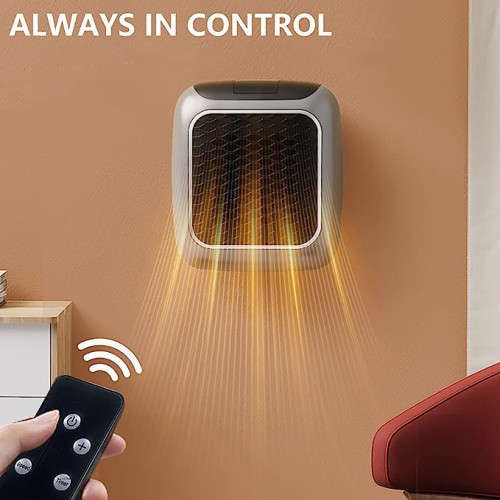 800W Heater Handheld Wall Mounted Electric Stove With Remote Control
