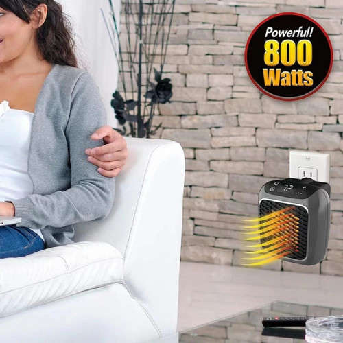 800W Heater Handheld Wall Mounted Electric Stove With Remote Control