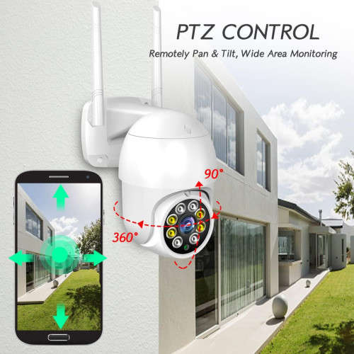 Outdoor 5G WiFi IP Camera Security Surveillance Two-Way Audio Waterproof 811 HD 1080P