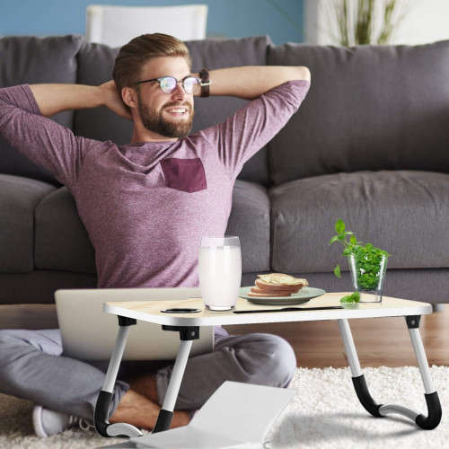 Folding Small Table Bedside Table Lazy Computer Study Table