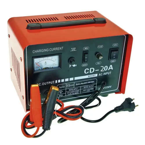 12-24V Battery Charger Fast Charging 20 Amp Car Truck Battery Charger