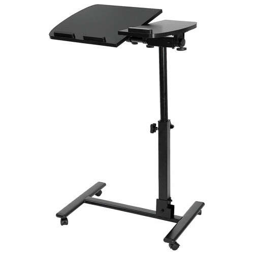 Portable Laptop Desk Adjustable Height Computer Stand Rolling Desk Office Desk AD1