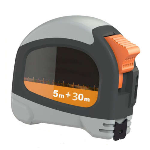 30M Laser Tape Measure Retractable Digital Stainless Steel Tape Measure Multi-angle Measuring Tool