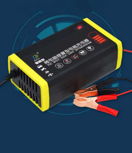 Car and Motorcycle Battery Charger Repair Type Microcomputer Battery Charger 12V 6A