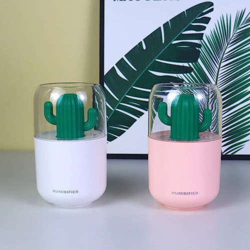 Cute Cactus Humidifier Diffuser