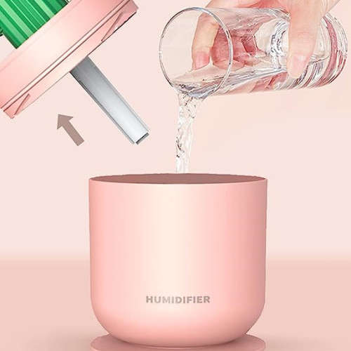 Cute Cactus Humidifier Diffuser