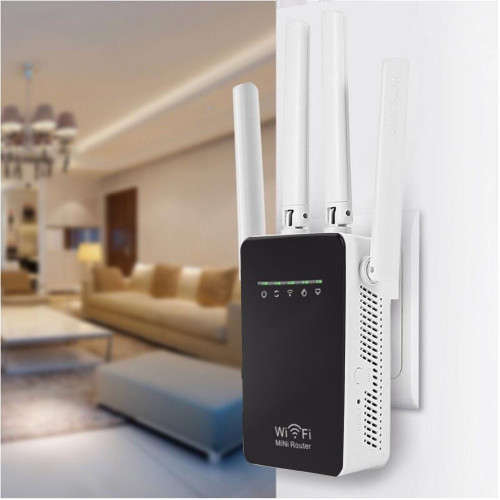 Wifi Extender Signal Booster with Antenna for Home Office