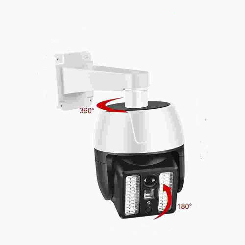 FA-5118-2 2 in 1 Solar  Sensor Dummy  Camera Wall Light  With Remote Control