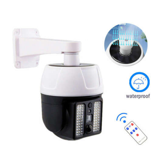 FA-5118-2 2 in 1 Solar  Sensor Dummy  Camera Wall Light  With Remote Control