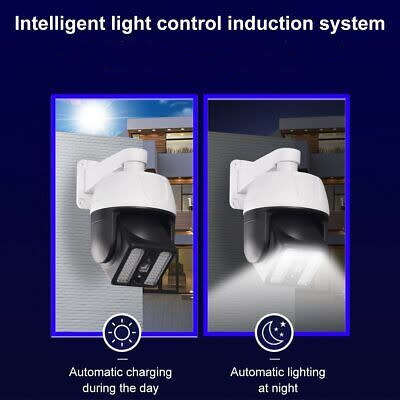 FA-5118-2 2 in 1 Solar  Sensor Dummy  Camera Wall Light  With Remote Control