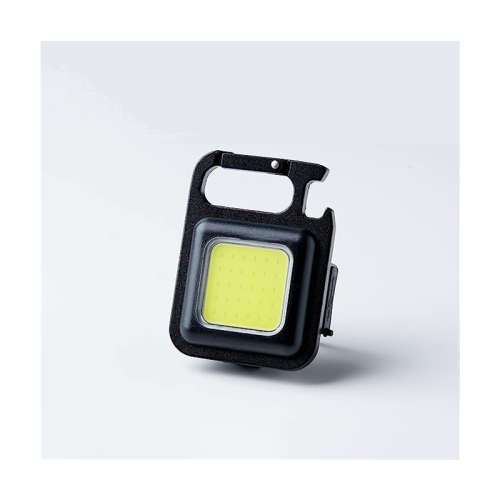 Mini LED Keychain Work Light Torch Pocket Flashlight USB Rechargeable