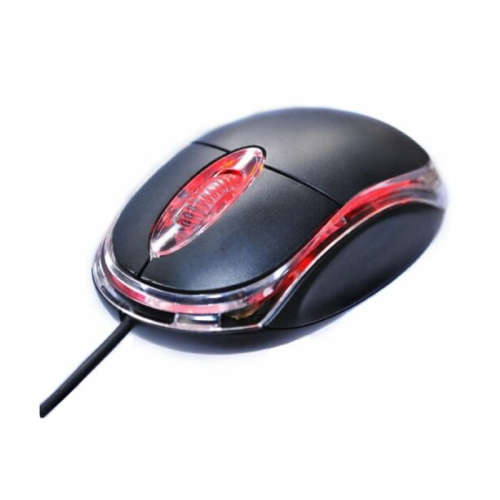 Wired Optical Mouse 1200DPI With LED Light