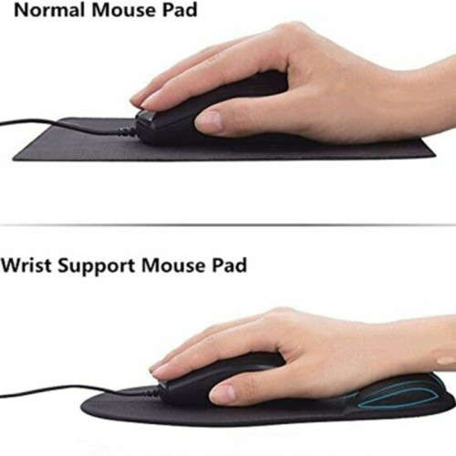 Mouse Pad with Wrist Gel Rest Wrist Mouse Pad Silicone Hand Pillow Pad