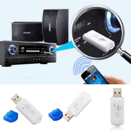 USB Bluetooth Receiver Adapter Wireless Car Music Receiver