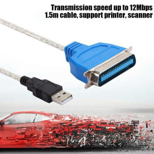 USB To Parallel IEEE 1284 36 Pin Printer Cable