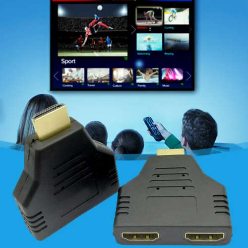 ANDOWL  splitter 1 in 2 out splitter adapter