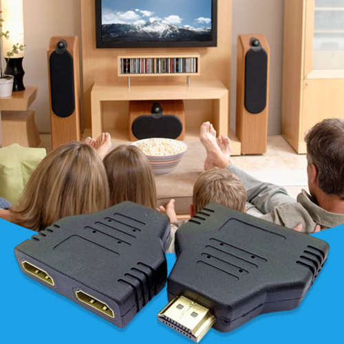 ANDOWL  splitter 1 in 2 out splitter adapter