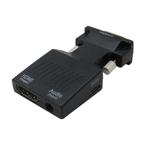 VGA to HDMI Adapter Full HD 1080P Audio Video Converter