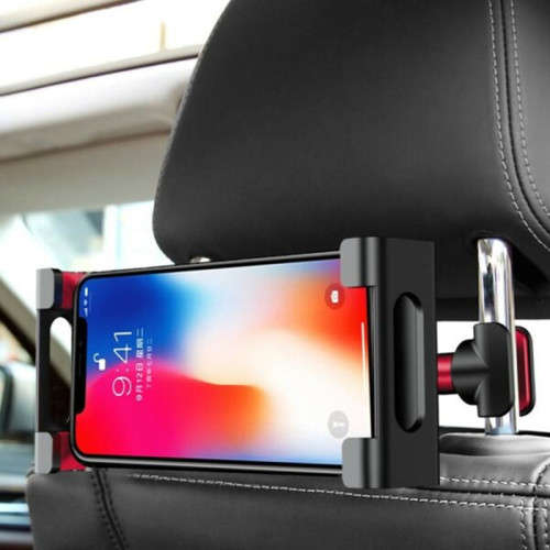 21A106 Telescopic Car Rear Pillow Tablet Phone Holder