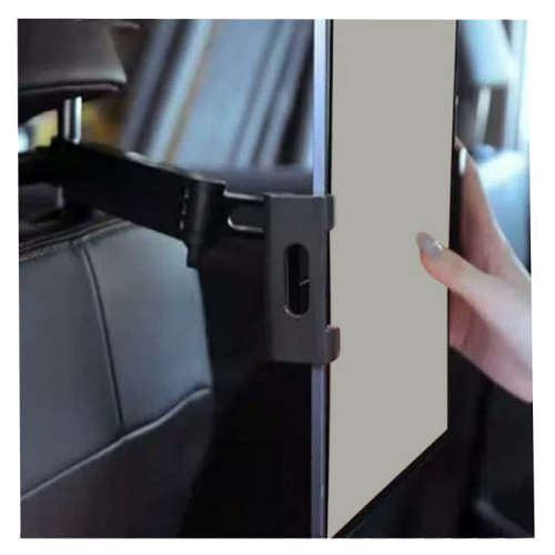 21A106 Telescopic Car Rear Pillow Tablet Phone Holder