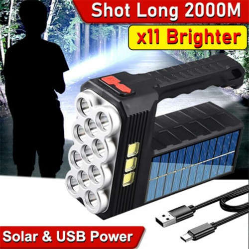 AB-Z1008 Multi-functional Searchlight 11LED+COB