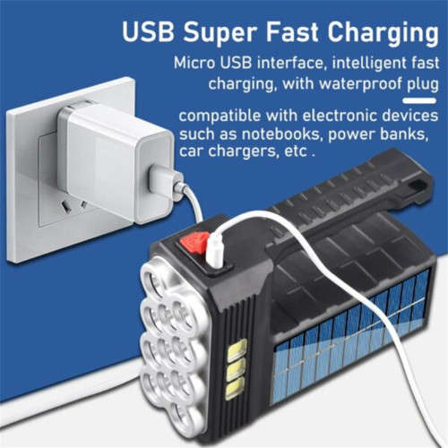 AB-Z1008 Multi-functional Searchlight 11LED+COB