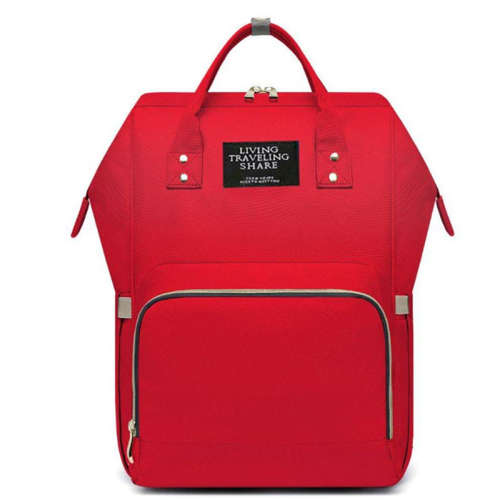 15 Inch Mommy Diaper Bag Large Capacity Waterproof With Hidden Pocket