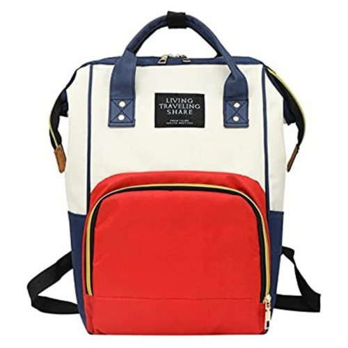 15 Inch Mommy Diaper Bag Large Capacity Waterproof With Hidden Pocket