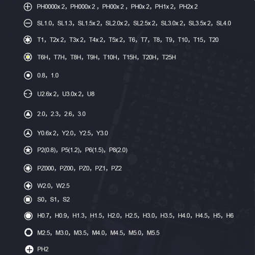 Multifunctional Mobile Phone Repair Tool Disassembly Tool Precision Screwdriver Set