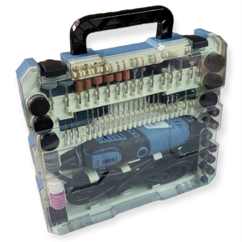 165 Parts Electric Grinder Indoor and Outdoor DIY Toolbox Grinding Kit