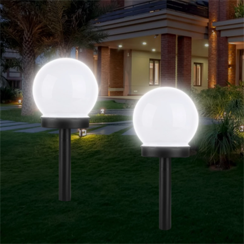 4 PCS LED Solar Garden Lights Camping Waterproof Ground Plug-in Lawn Light Landscape Lights