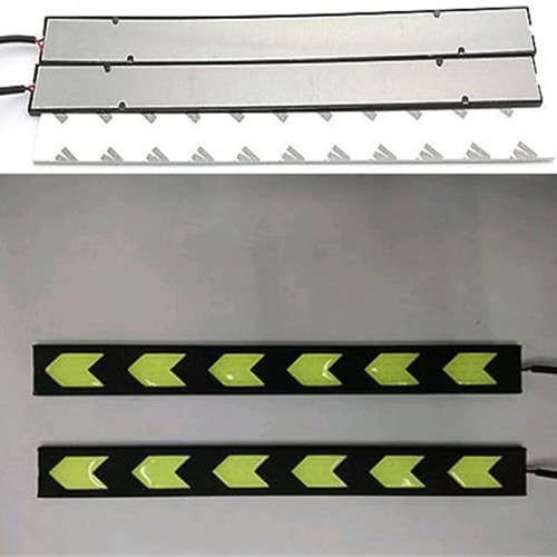 Car Arrow Shape COB White LED Light Daytime Running Light