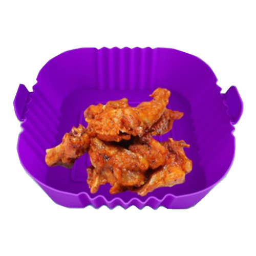 Silicone Air Fryer Mat Reusable Fryer Basket For Kitchen Oven Cooker